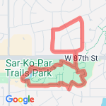 Walking the dog route map