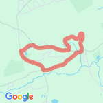 4.5 Mile Run route map