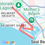 Beach, Naples, and back. route map