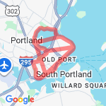 Cove and Proms route map