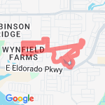 Woodlake trail route map