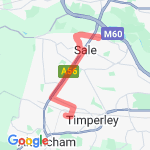 Pete's House route map