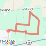 12.5 courtier, Columbia, old maids lane route map