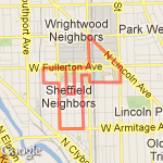 Finals Finish 5K route map