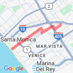 to the beach and back route map