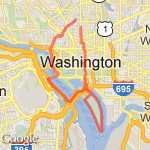 11,63 niles DC route map