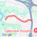 Jack Belle Terre Route route map