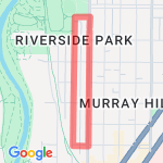 Around the Block route map