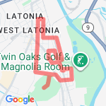 Latonia Route 2 route map