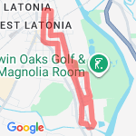 Latonia Route 3 route map