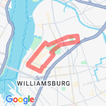 Williamsburg Loop route map