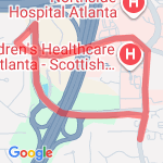 2 mi loop Sandy Springs route map