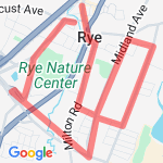 Rye Derby route map