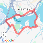 Short pooter route map