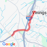 Cumberland Parkway route map