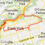 10km trail route from school route map
