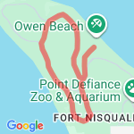 Short Defiance run route map