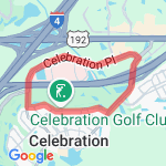 Celebration I route map
