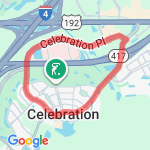Celebration II route map