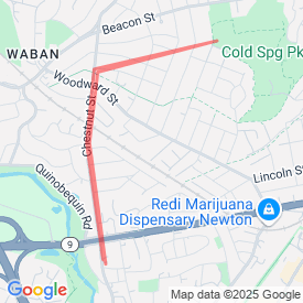 Trail to Cold Spring Park - 4.83 Km route in Newton