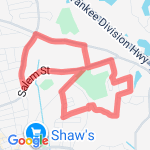 Home to Meletharb Loop route map