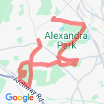 practice run route map