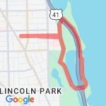 Brady's Place route map