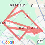 Bramalea 20k route map