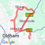 Buckstones rd route map