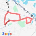 House to Dolbeare route map