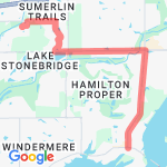 8.5 mi route map