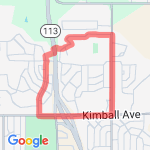 Manhattan Short Run route map