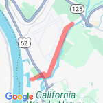 Pirates Cove 4 Mile Run route map