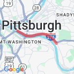 downtown route route map