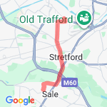 Gilly's Garage route map