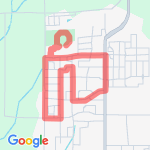 Run with the wolves 4-24-13 route map