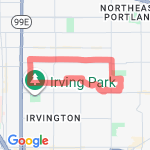 4.15 miles very  route map