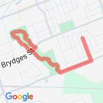 Kiwanis Park route map