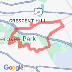 Great Commission 10k route map