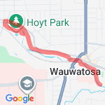 Parkway Run route map