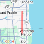 North Shore Trail 10 miles route map