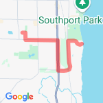 Carol Beach R route map