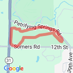 PETS Run route map