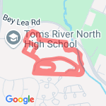 SHORE TO RUN route map