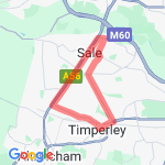 6.49 mile course route map