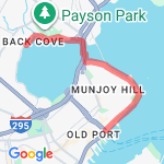 east trail route map