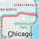 River Run Wacker Walk route map