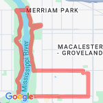 Neighborhood route map