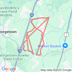 Jewett and dodge - 14.37 Km route in Newburyport