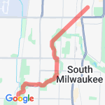 South Route route map